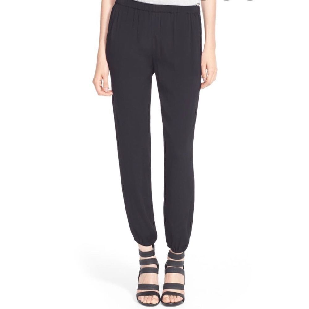 Soft Joie Morley Black Track Pants Joggers M